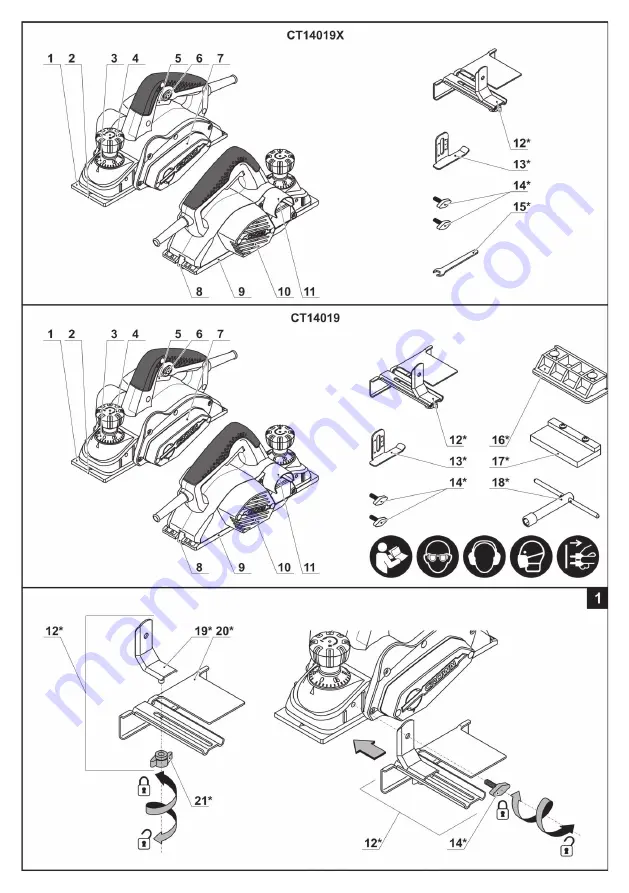 Crown CT14019 Original Instructions Manual Download Page 5