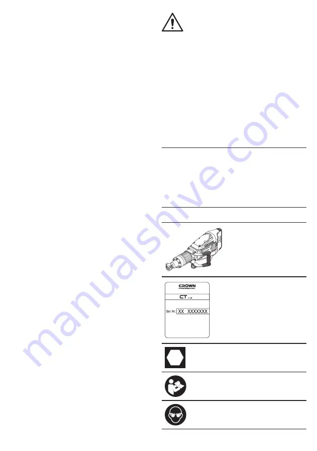 Crown CT18095 Original Instructions Manual Download Page 80