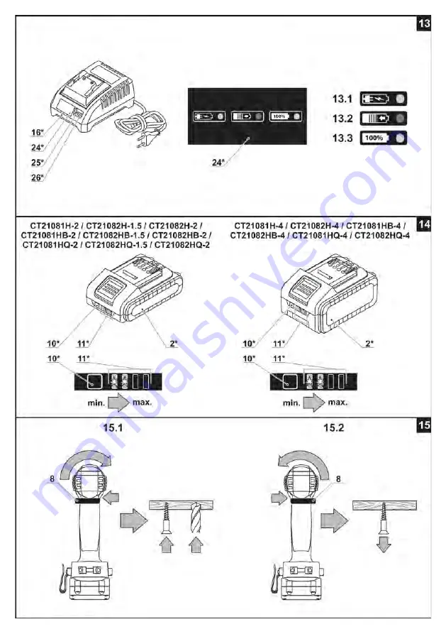 Crown CT21081H-2 Original Instructions Manual Download Page 12