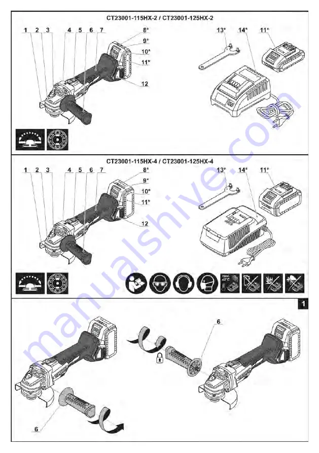 Crown CT23001-115HX-2 Скачать руководство пользователя страница 6