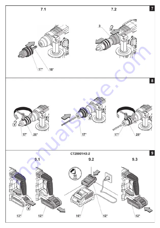 Crown CT28001HX-2 Original Instructions Manual Download Page 8