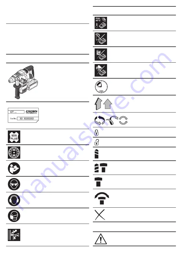 Crown CT28001HX-2 Original Instructions Manual Download Page 169