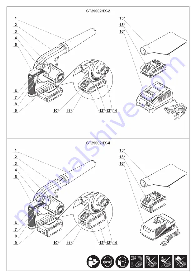 Crown CT29002HX Original Instructions Manual Download Page 5