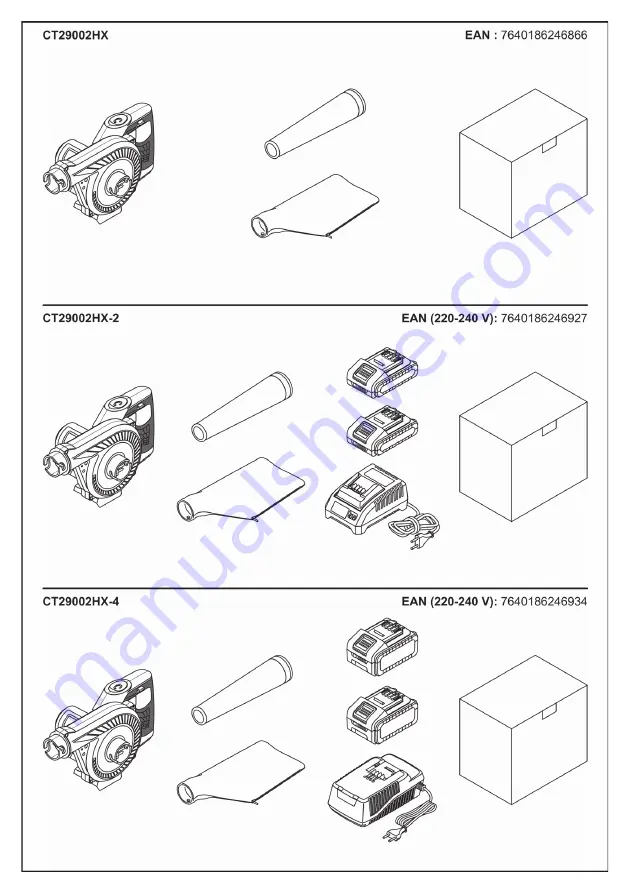 Crown CT29002HX Original Instructions Manual Download Page 10