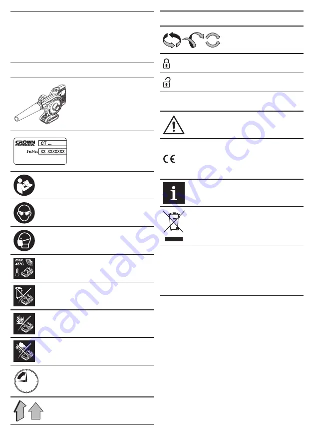 Crown CT29002HX Original Instructions Manual Download Page 41