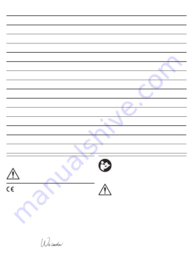 Crown CT29002HX Original Instructions Manual Download Page 58