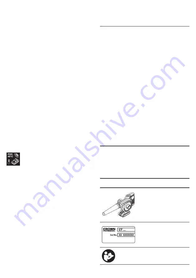 Crown CT29002HX Original Instructions Manual Download Page 73