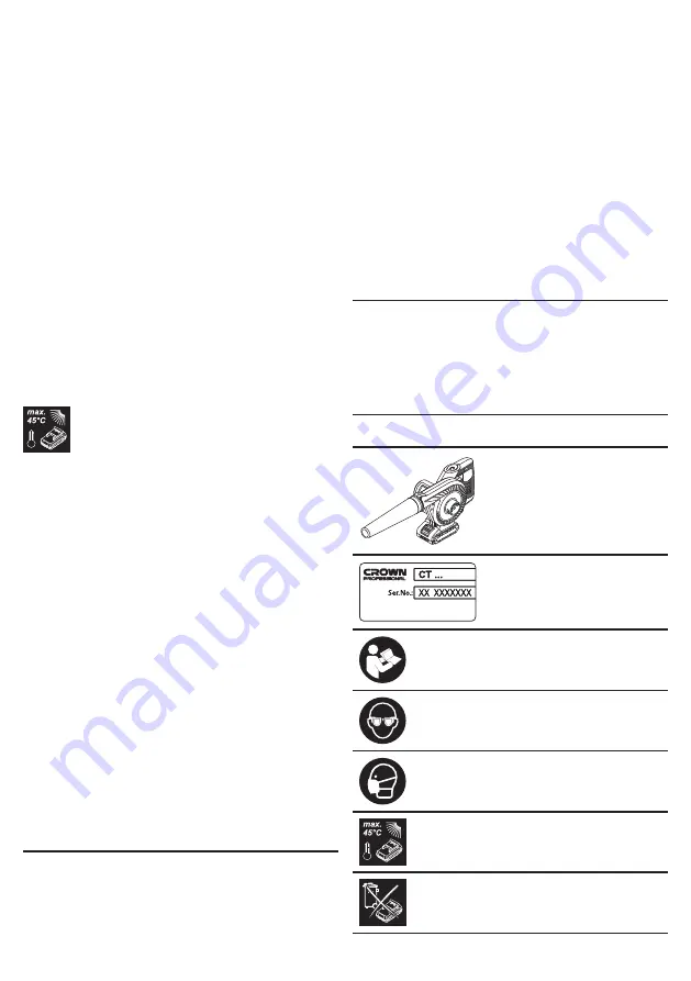 Crown CT29002HX Original Instructions Manual Download Page 114