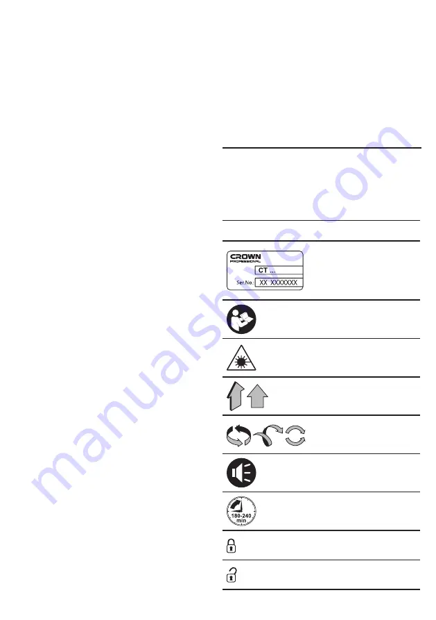 Crown CT44048 MC Original Instructions Manual Download Page 61