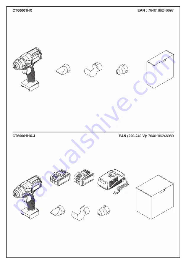 Crown CT60001HX Original Instructions Manual Download Page 9