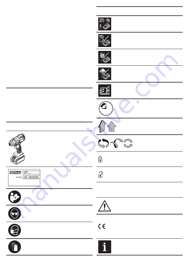 Crown CT60001HX Original Instructions Manual Download Page 27