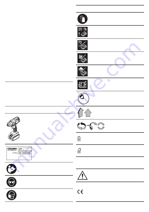 Crown CT60001HX Original Instructions Manual Download Page 41