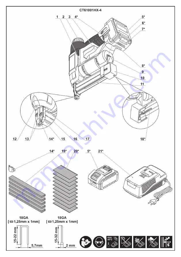 Crown CT61001HX Original Instructions Manual Download Page 6