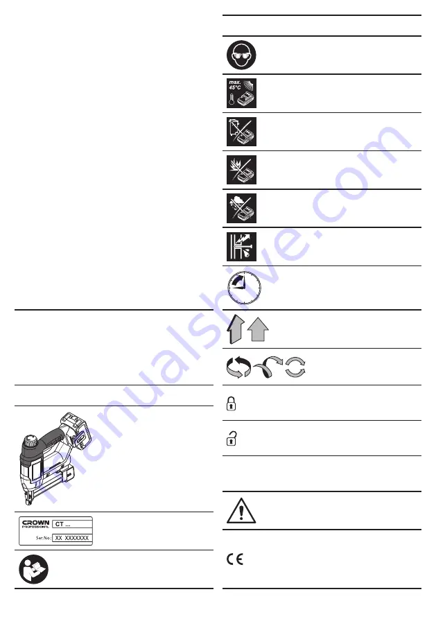 Crown CT61001HX Скачать руководство пользователя страница 62