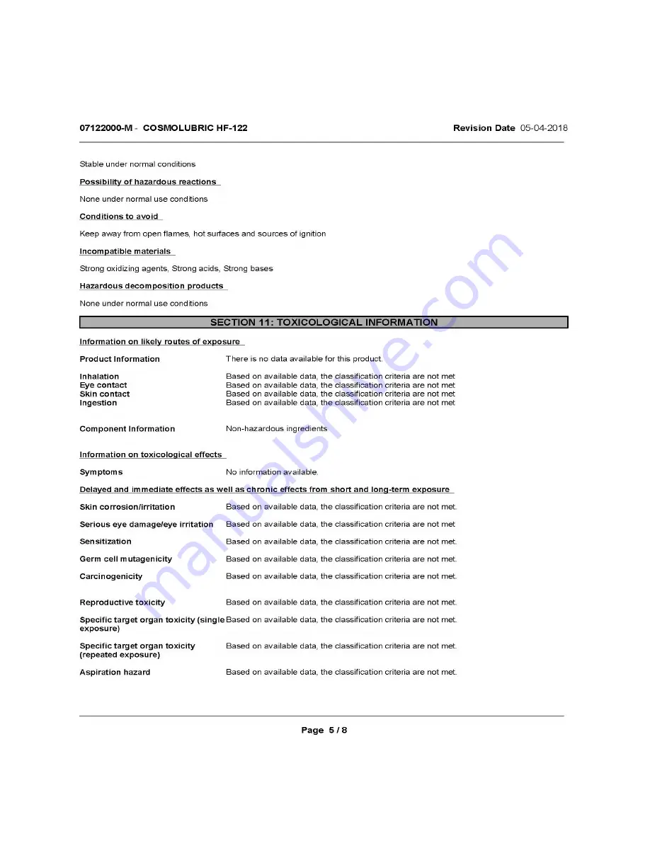 Crown EMTS-30 Installation & Operation Manual Download Page 22