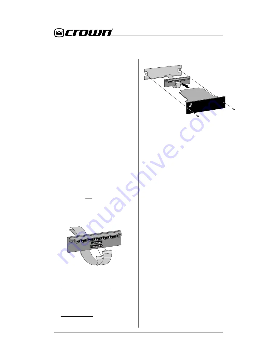 Crown P.I.P.-BP1C Reference Manual Download Page 18