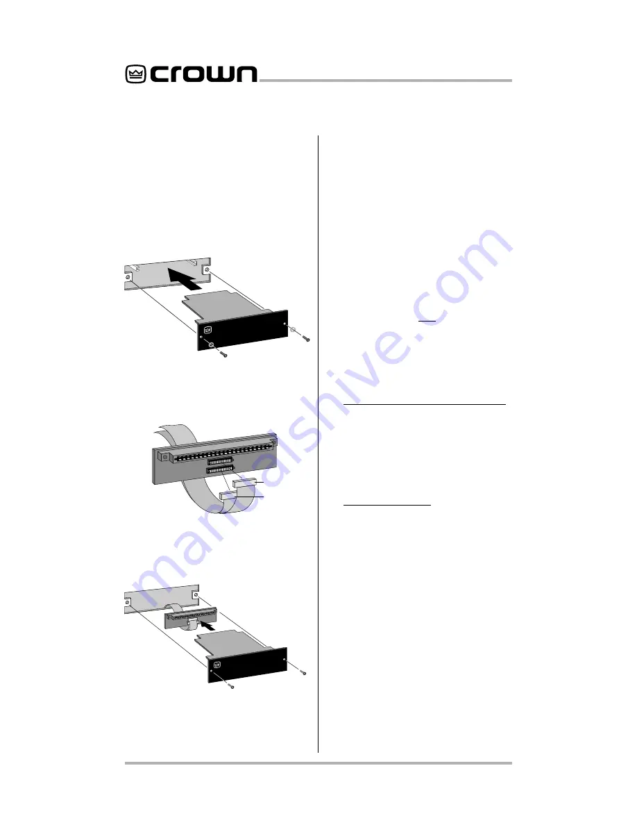 Crown PIP-EDCB Reference Manual Download Page 8