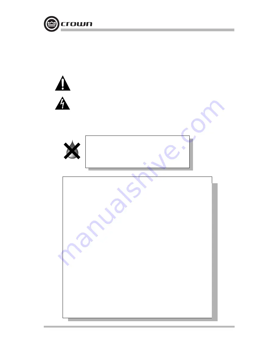 Crown PIP-LITE Reference Manual Download Page 2