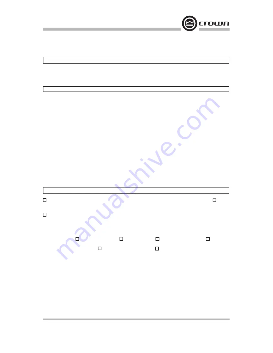 Crown PIP-LITE Reference Manual Download Page 67