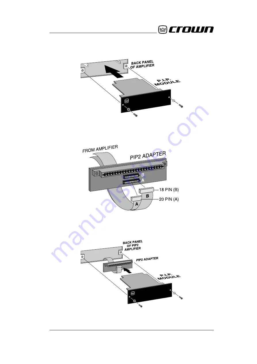 Crown PIP-XOV Reference Manual Download Page 10