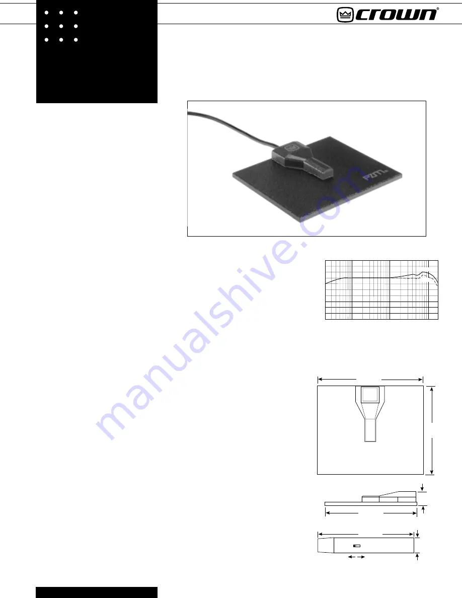 Crown PZM-6D Manual Download Page 1