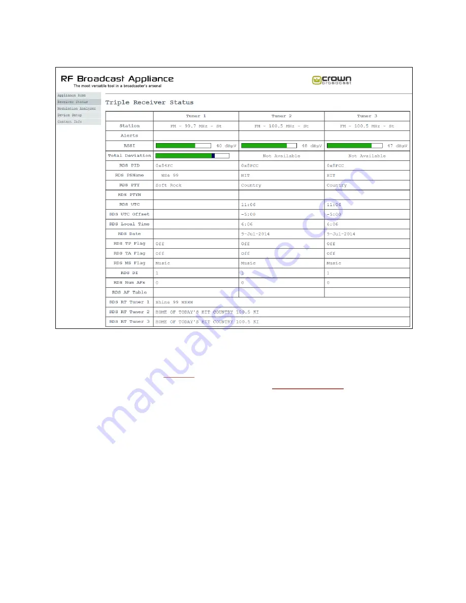 Crown RFBA User Manual Download Page 25