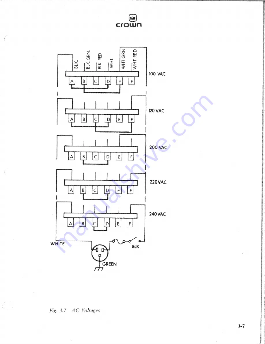 Crown RTA-2 Скачать руководство пользователя страница 19