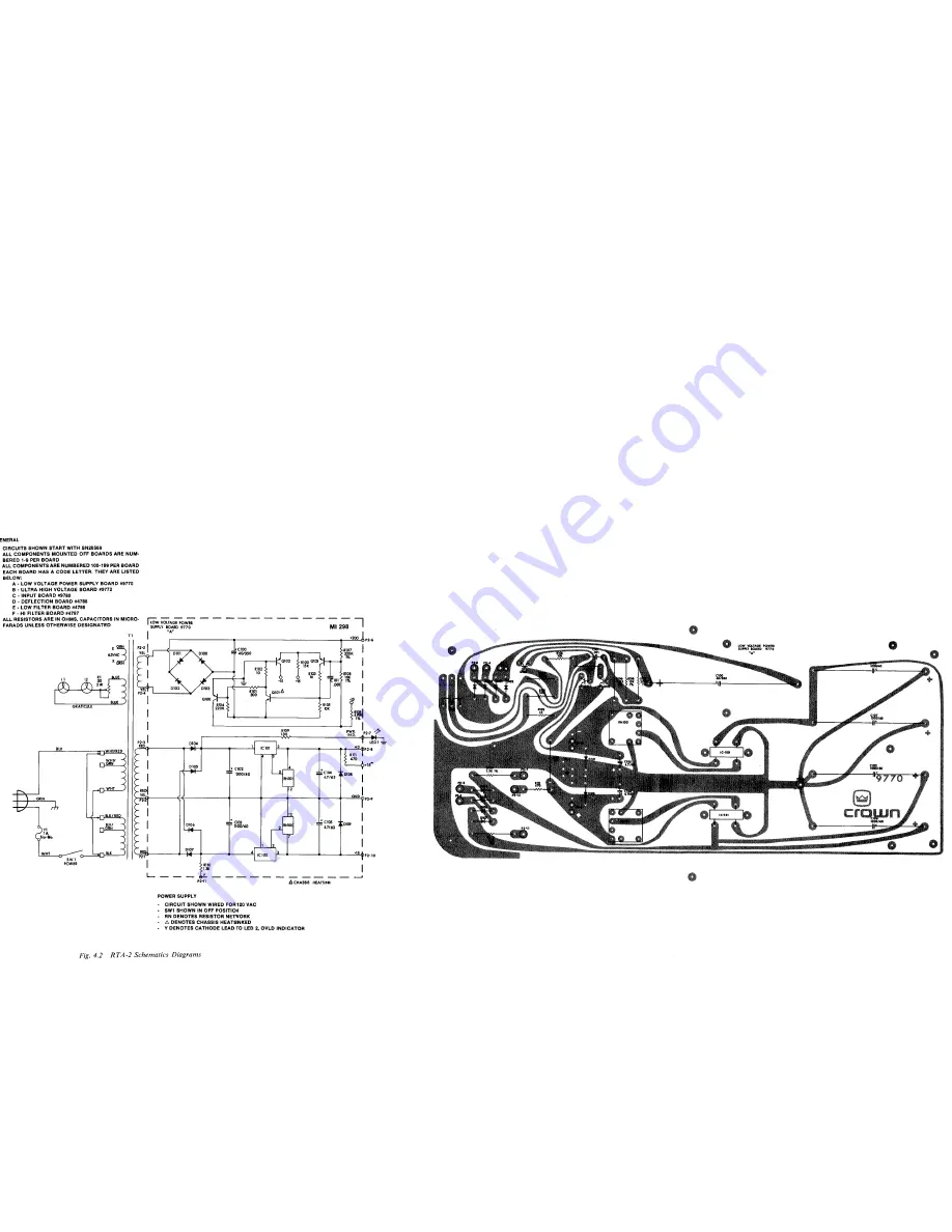 Crown RTA-2 Instruction Manual Download Page 24