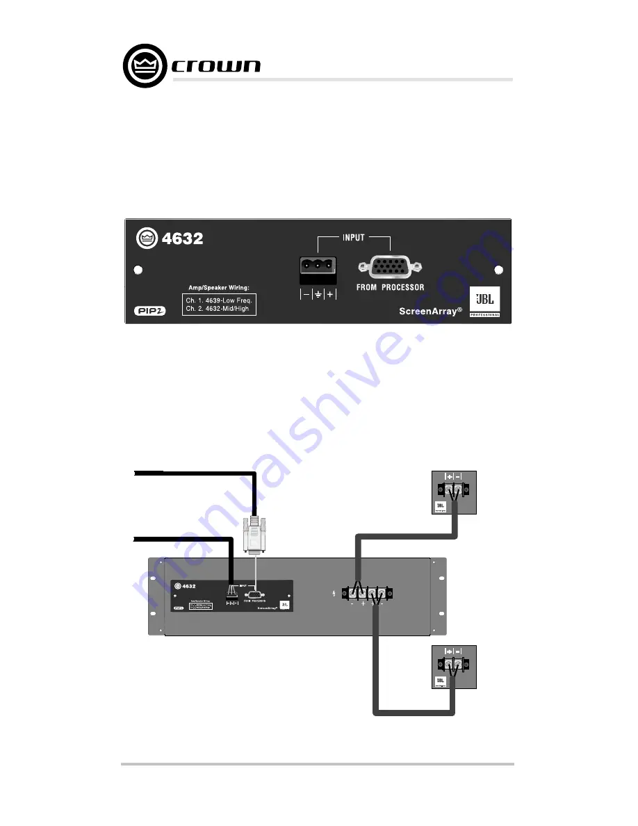 Crown ScreenArray PIP-3632 Скачать руководство пользователя страница 12