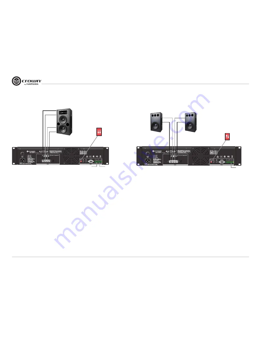 Crown XLC2500 Operation Manual Download Page 10