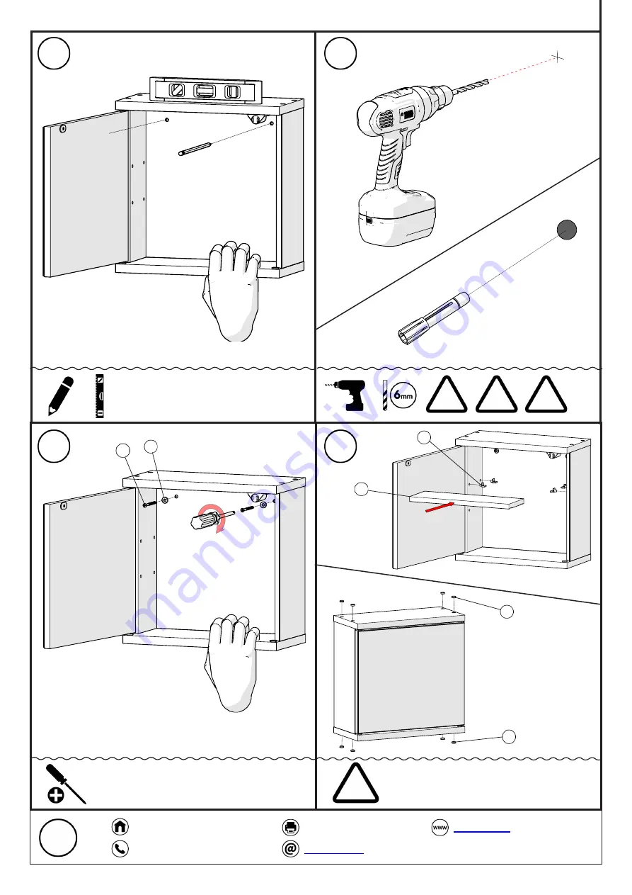 Croydex WC257122 Installation Manual Download Page 6