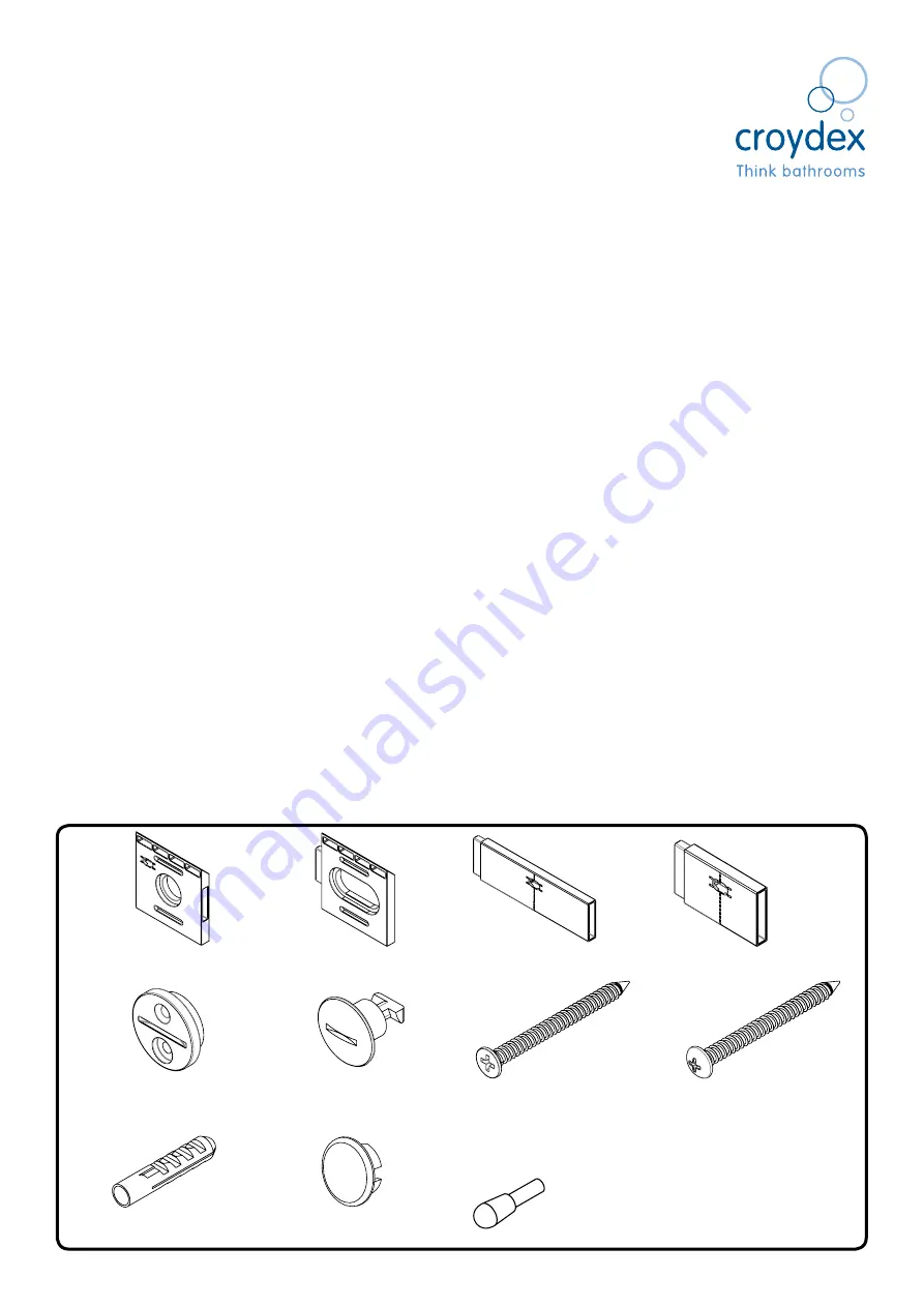 Croydex WC410122 Manual Download Page 1