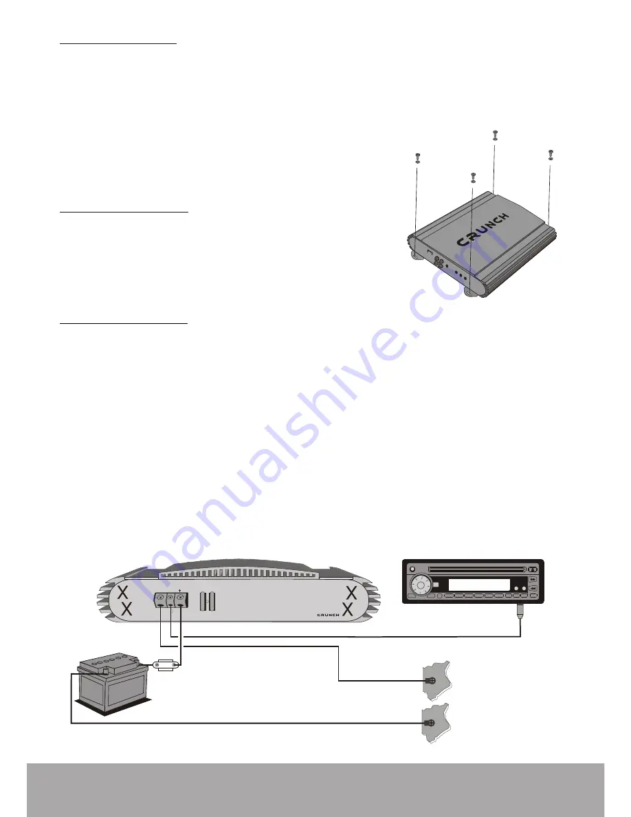 Crunch GTS2175 Скачать руководство пользователя страница 3