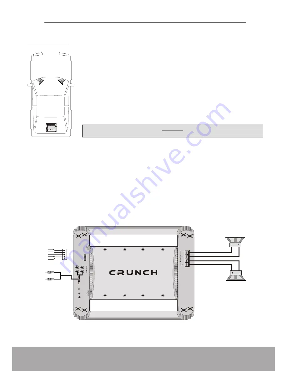 Crunch GTS2175 Скачать руководство пользователя страница 5