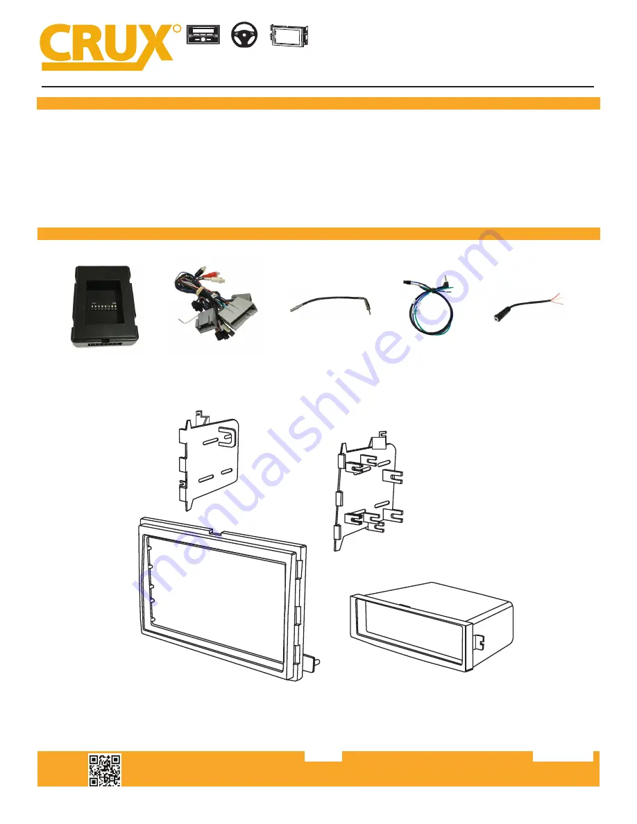 Crux DKFD-60L Manual Download Page 1