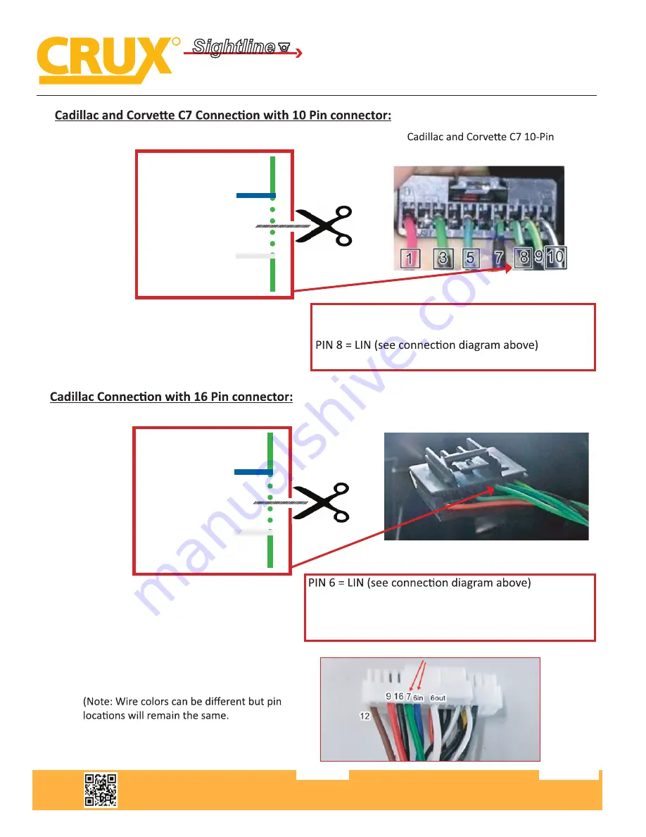 Crux Sightline ACPGM-80NW Скачать руководство пользователя страница 5