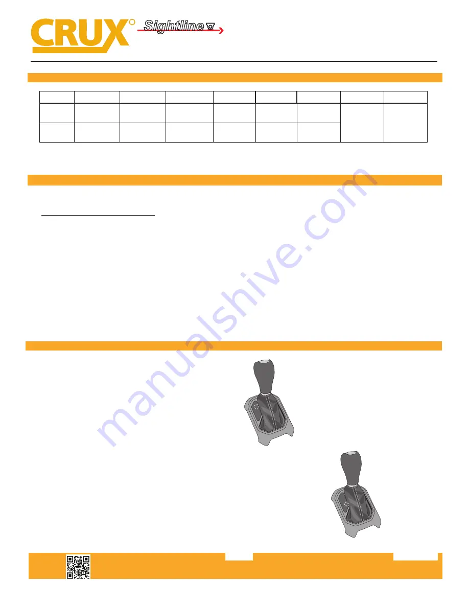 Crux Sightline VRFCH-75U Installation Instruction Download Page 2