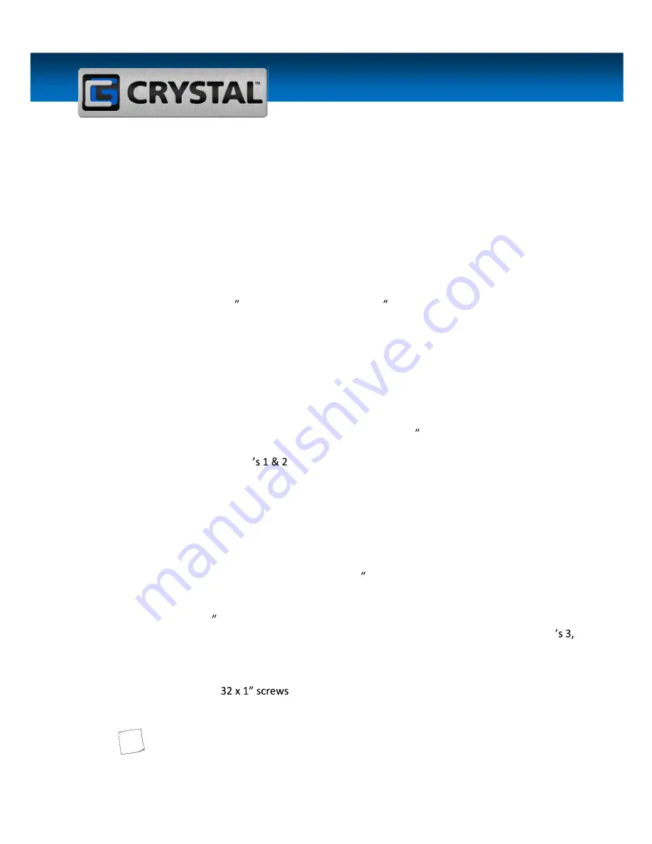 CRYSTAL GROUP INC. RS363S15FM User Manual Download Page 14