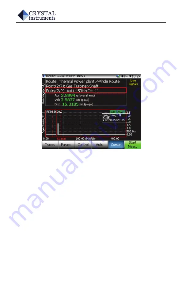 Crystal Instruments Coco-80 Quick Reference Download Page 64