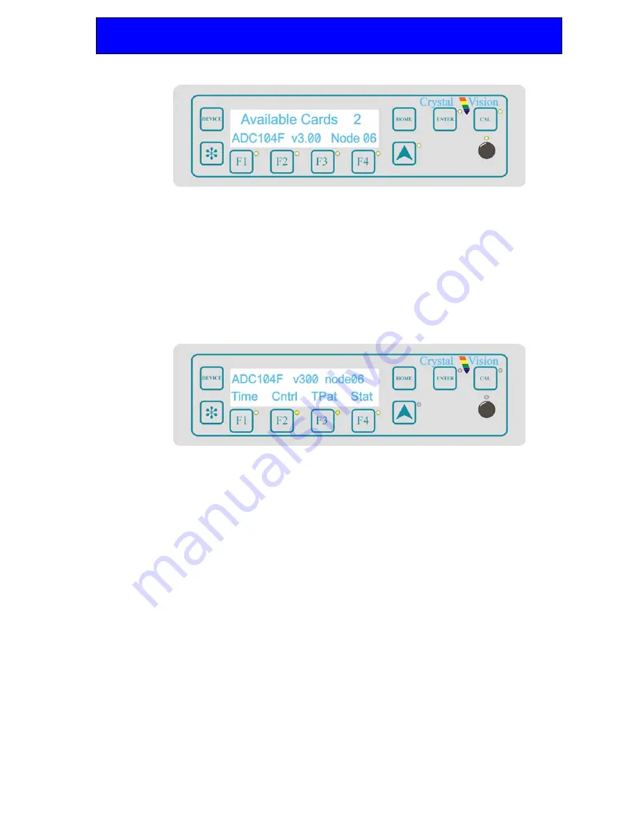 Crystal Vision ADC104 Скачать руководство пользователя страница 12