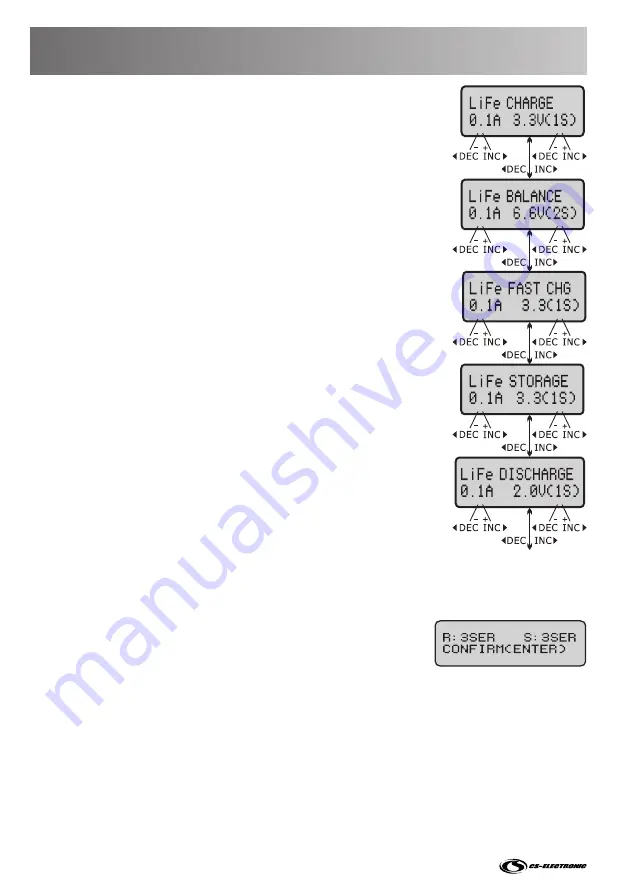 CS-Electronic Professional X2 Charger Manual Download Page 14