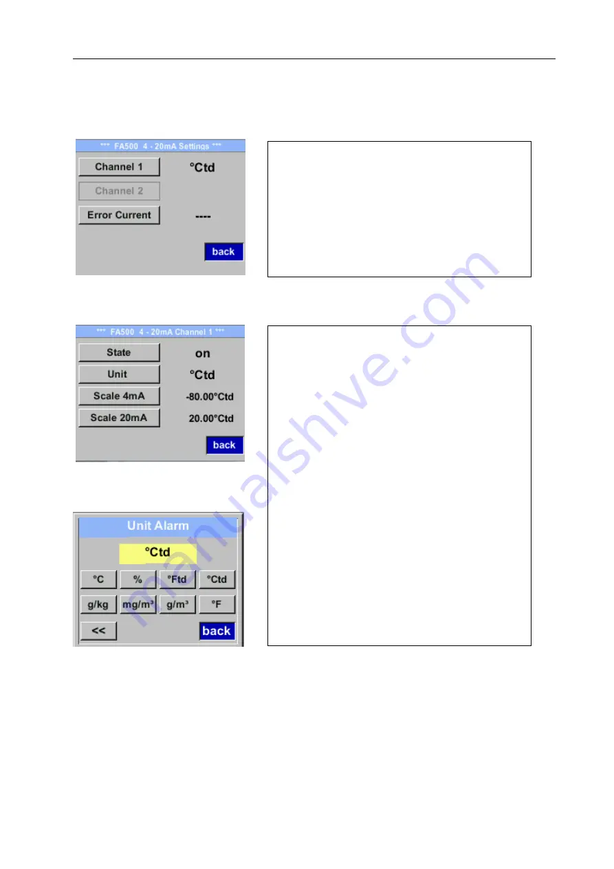 CS Instruments FA 550 Instruction Manual Download Page 32