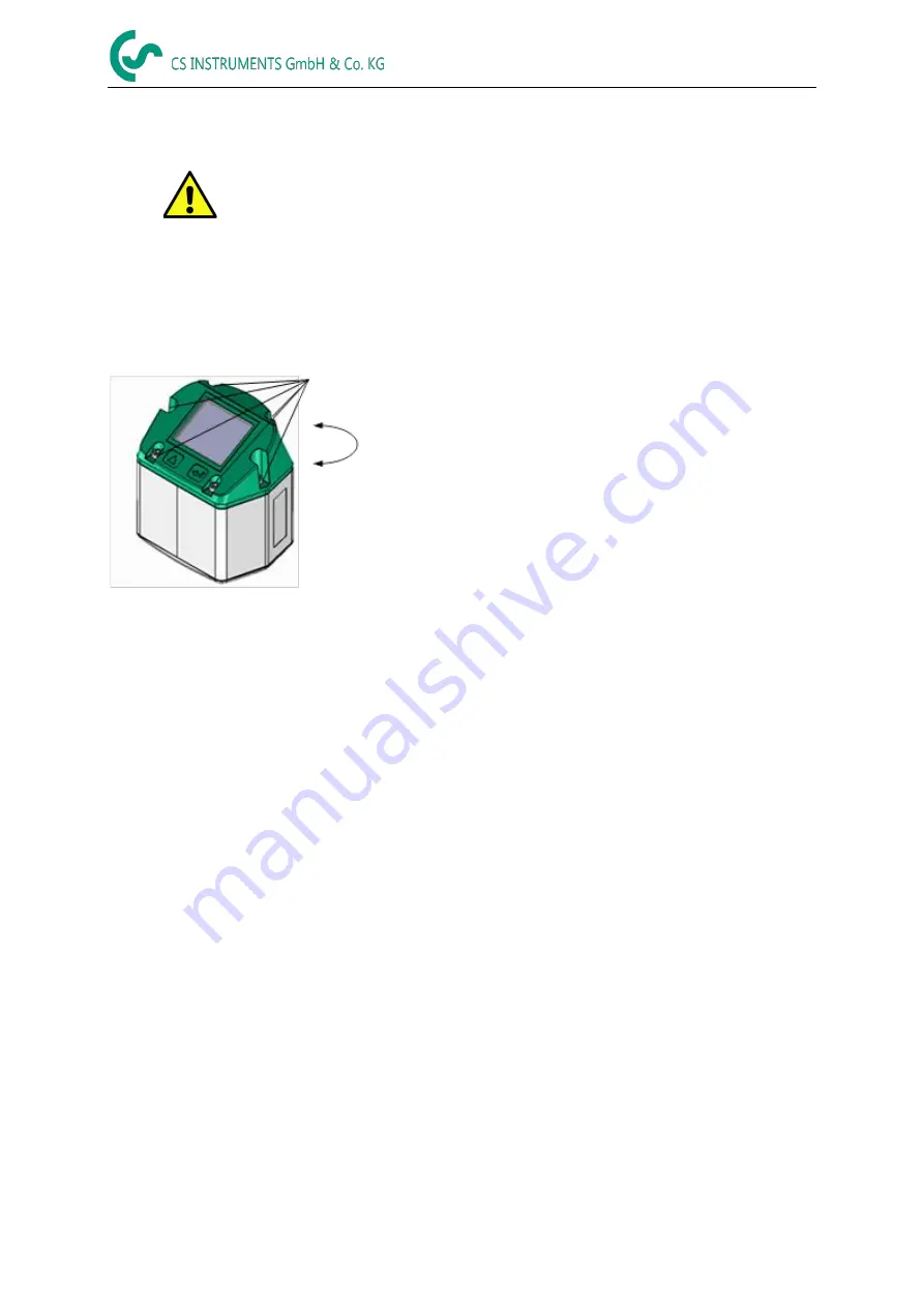 CS Instruments VA 520 Instruction Manual Download Page 10