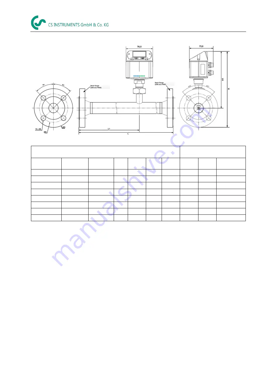 CS Instruments VA 520 Instruction Manual Download Page 13