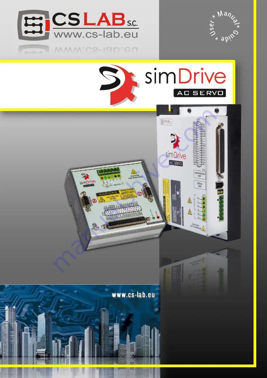 CS-Lab SimDrive M4-H040K Скачать руководство пользователя страница 1