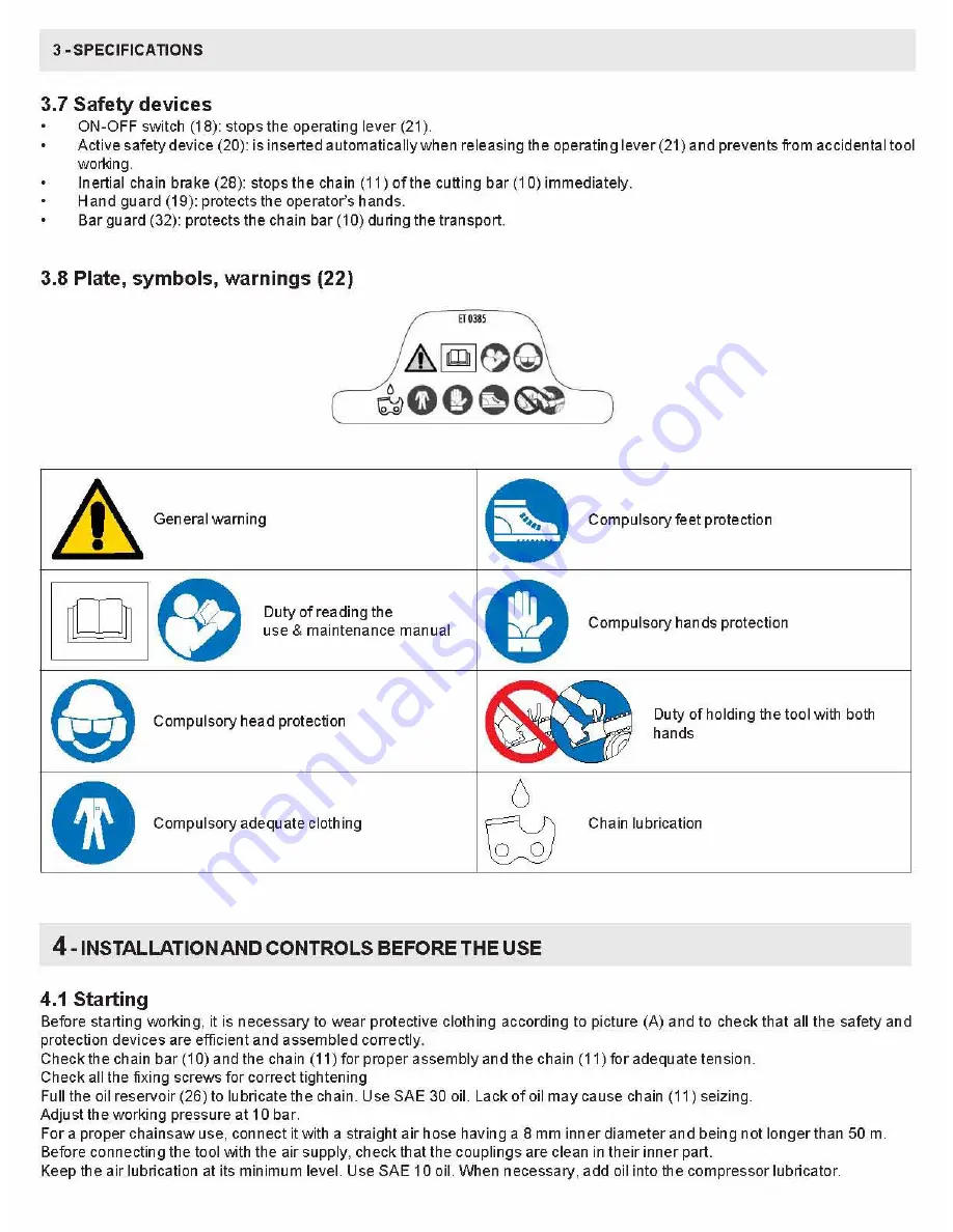 CS Unitec 5 1005 0010 Operating Manual Download Page 9