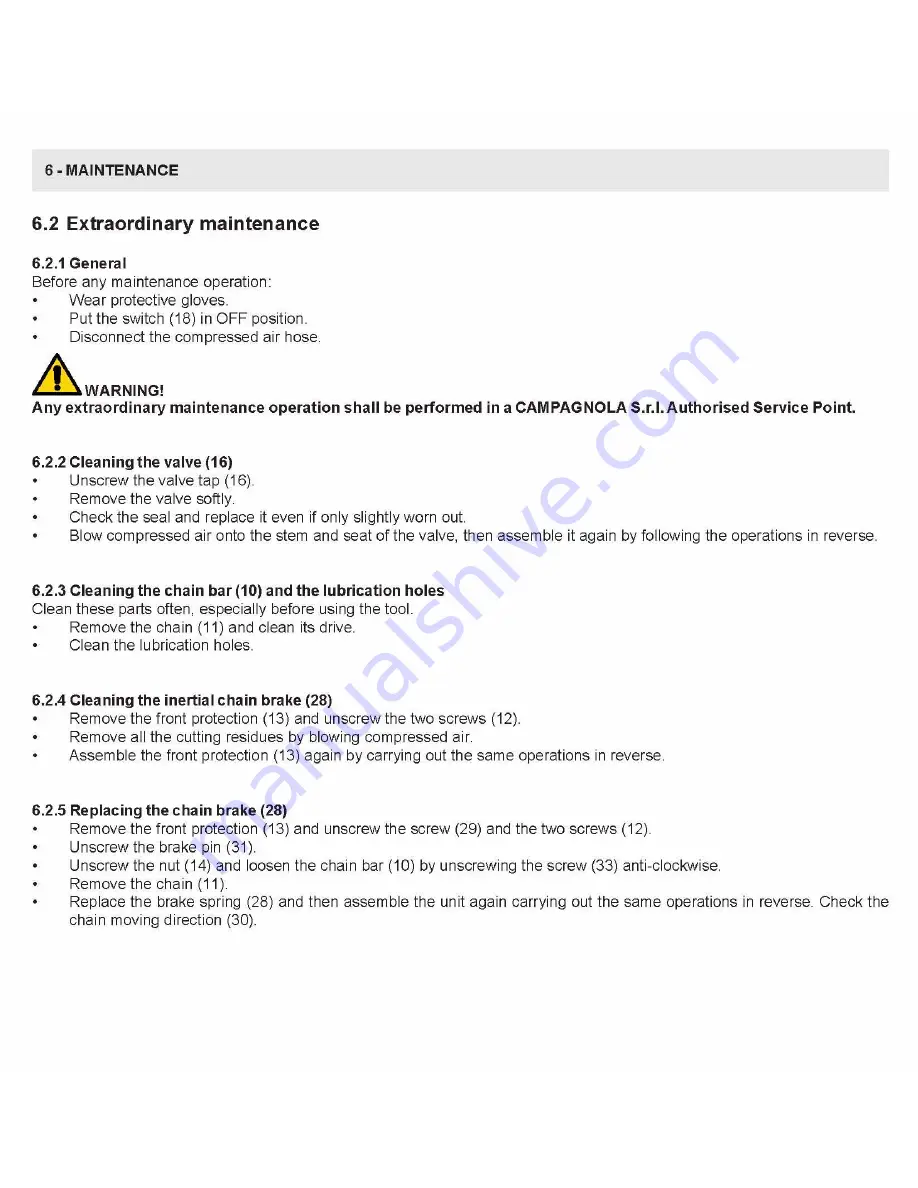 CS Unitec 5 1005 0010 Operating Manual Download Page 12