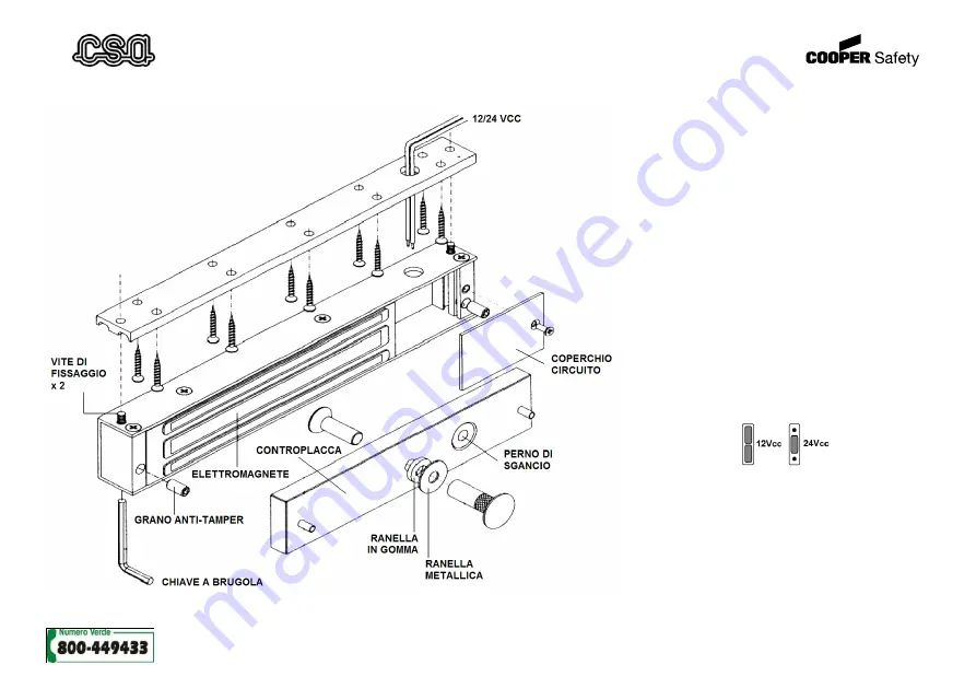 CSA 1384-A Quick Start Manual Download Page 1