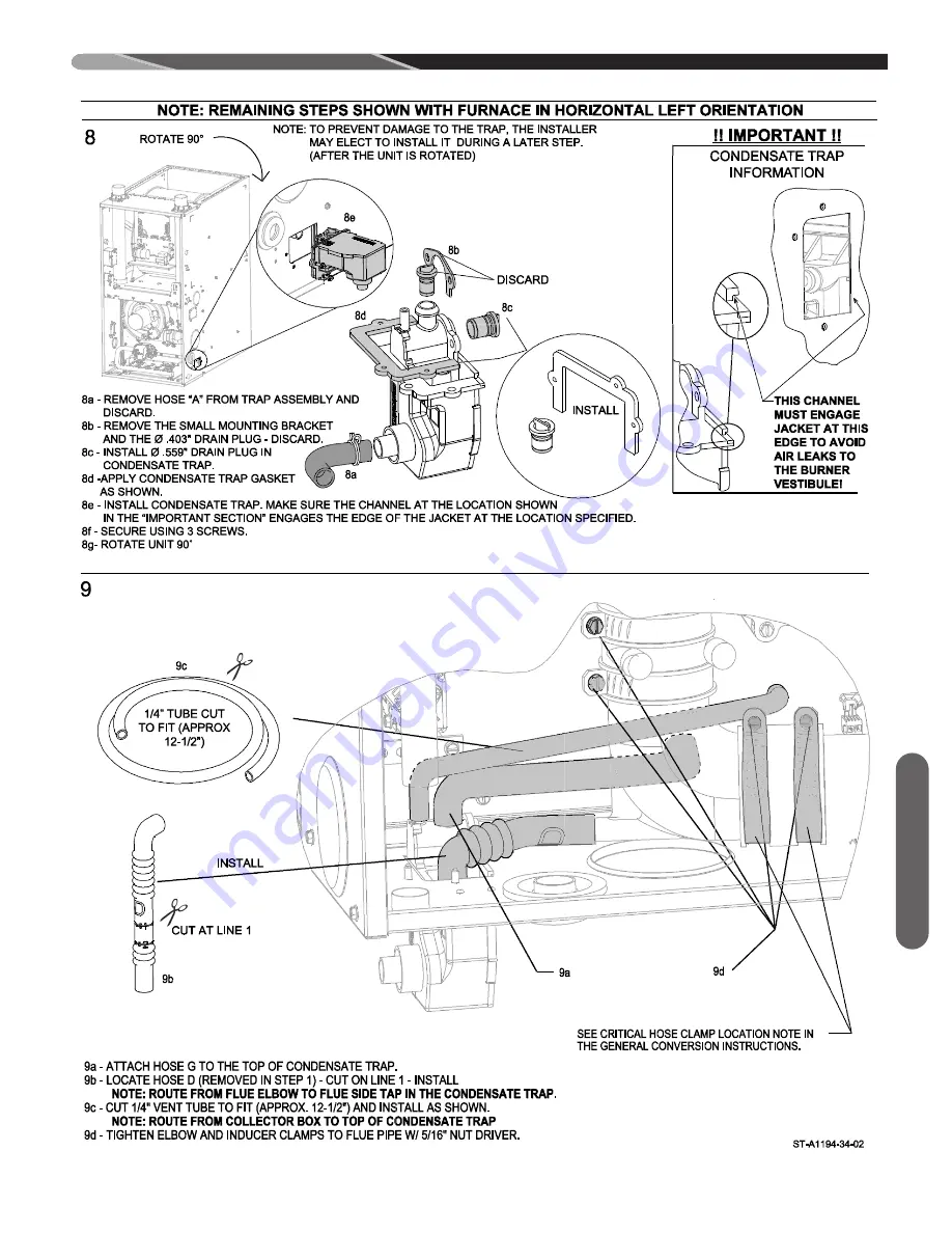 CSA 92MSP SERIES Installation Instructions Manual Download Page 37