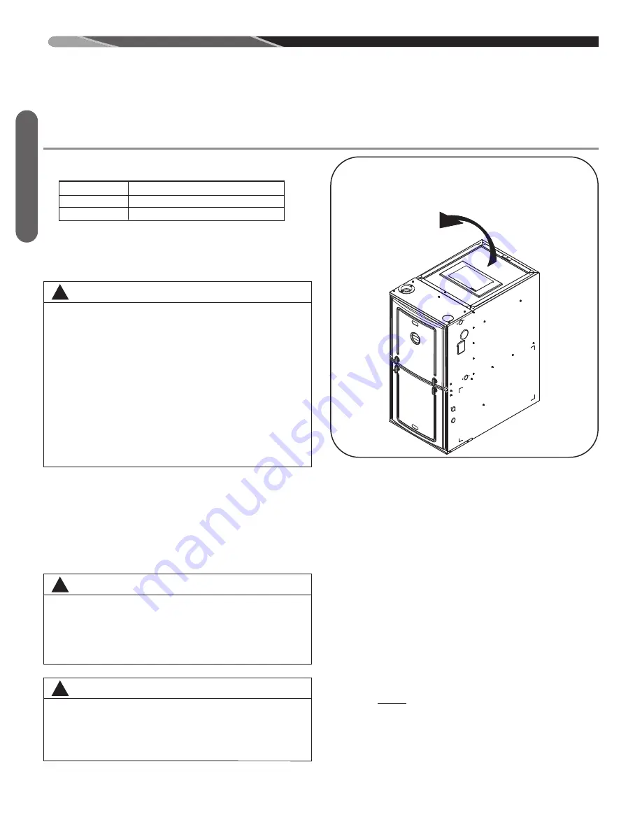 CSA 92MSP SERIES Installation Instructions Manual Download Page 42